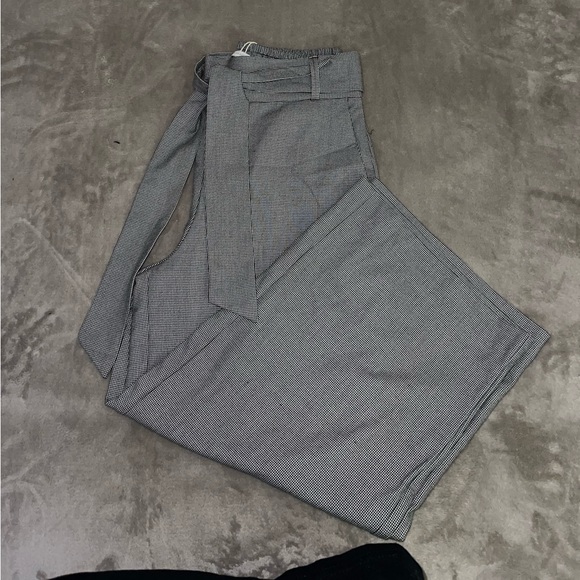 zara cropped plaid pants - Picture 7 of 8